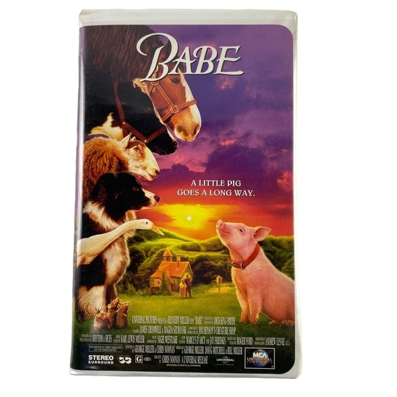 VHS Babe - A little pig goes a long way movie video - Picture 1 of 9